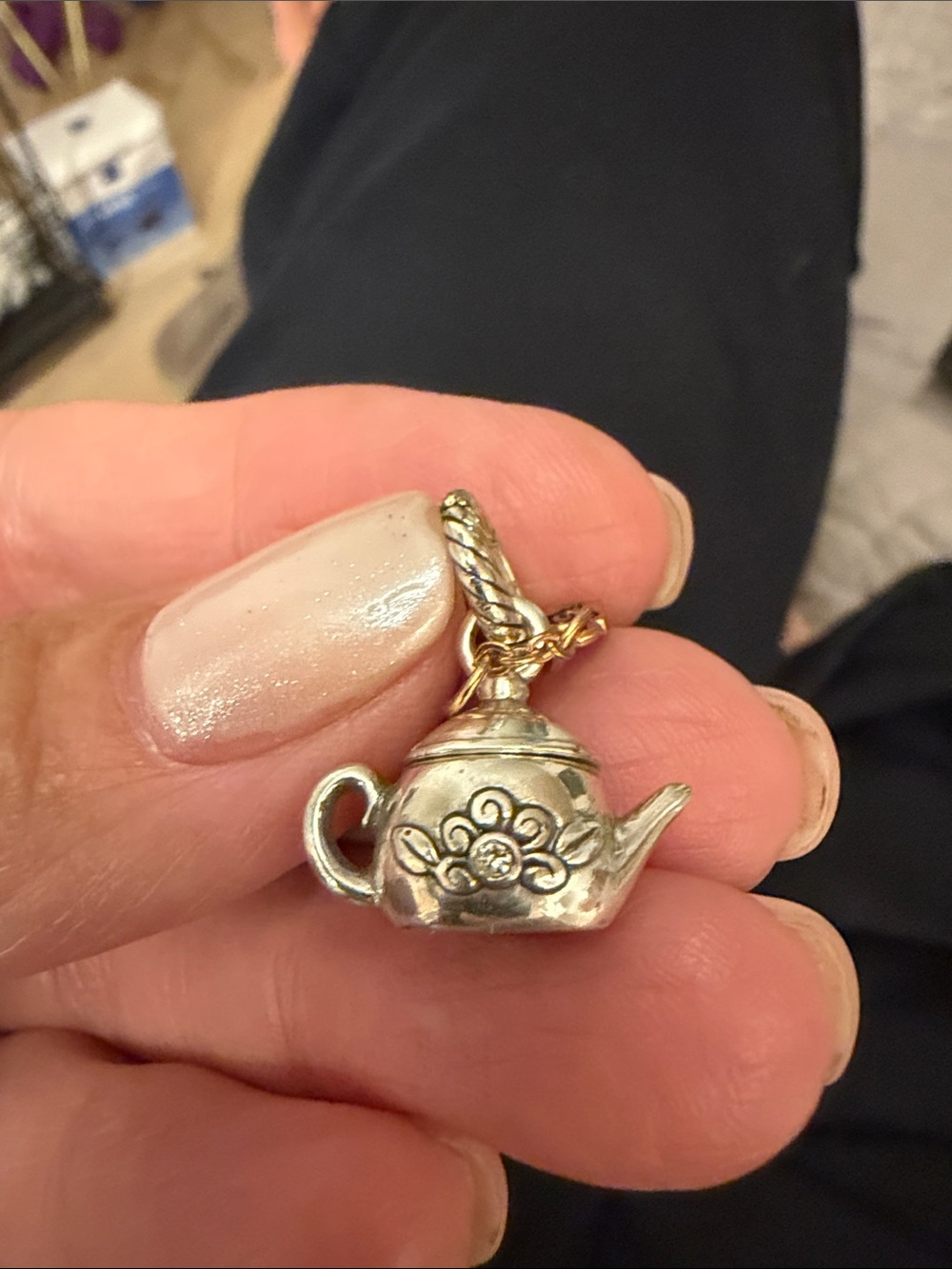Brighton Teapot Charm